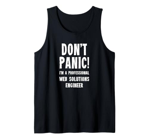 Ingeniero de Soluciones Web Camiseta sin Mangas