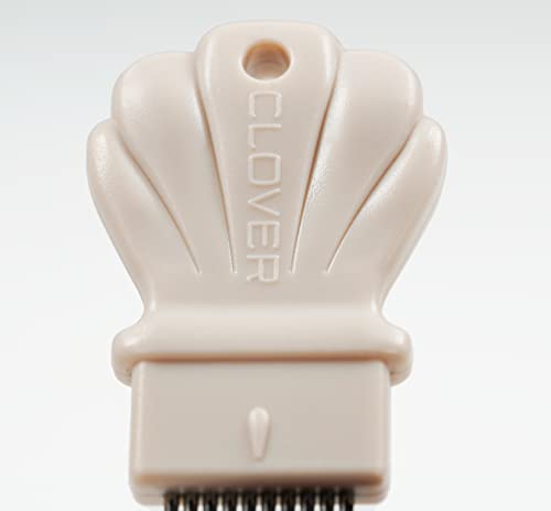Peine Clover Picot pequeño Taupe miniatura 5
