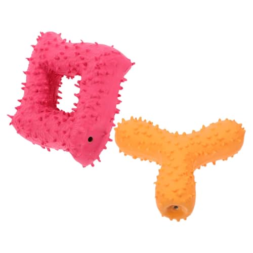 UPKOCH 2個 ペットの おもちゃ 犬のおやつのおもちゃ 息苦しい 子犬のタグボートのおもちゃ わんわん 犬インタラクティブおもちゃ 噛む人 子犬のおもちゃ 犬の