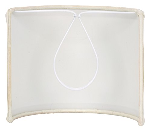 Upgradelights 5 Inch Tall Wall Sconce Clip On Shield Lamp Shade (Chandelier Half Shade) #TOP2