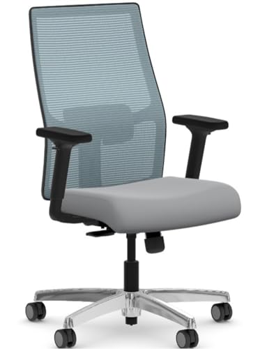 Image of Lakdi The Furniture Co.Durable Mesh Mid Back Office Chair - Slim, Modern & Ergonomic Design for Professional Spaces | All-Day Comfort & Lumbar Support | Comfortable for Office Area and Worksations