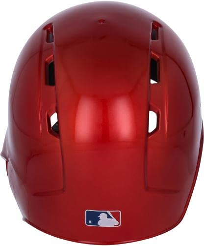 Matt Olson Atlanta Braves Autographed Alternate Chrome Mini Batting Helmet - Fanatics Exclusive - Autographed Mlb Helmets #TOP2