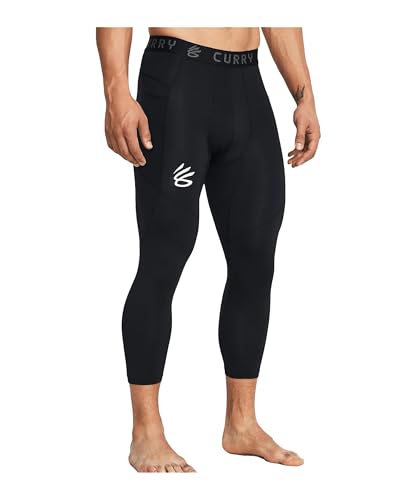 Leggings UA Curry Brand XS en negro mallas de baloncesto Under Armour para niños