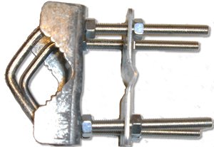 PTP-20 8 Nut Pole To Pole Clamp