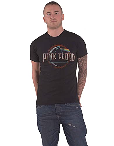Rock Off Pink Floyd - T-shirt - Coupe droite - Col Rond - Manches Courtes - Homme, Noir, Medium