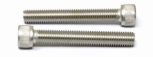 Image of iexcell 4 Pcs M12 x 80mm Thread Pitch 1.75 mm Stainless Steel 304 Hex Socket Head Cap Screws Bolts Kit