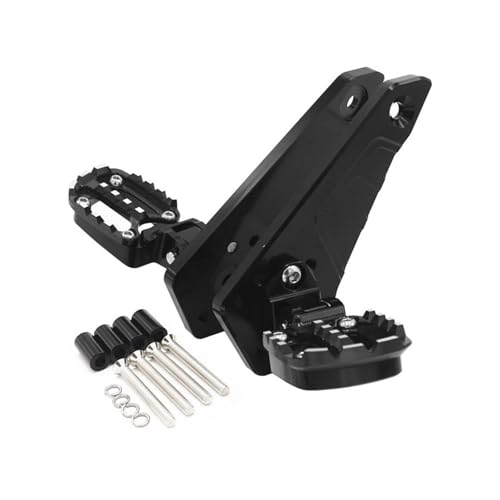 Repose-pieds X-ADV 750 pliables en aluminium CNC pour un appui passager stable