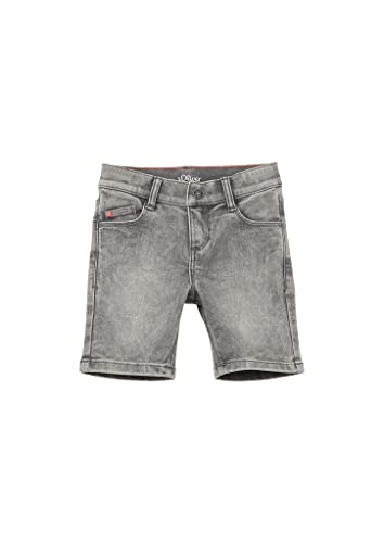 s.Oliver Junior Boy's Jeans Bermuda, Grey, 110