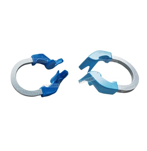 V3 Standard Narrow Ring Dental Titanium Matrix Bands Clamping Clip Ring NITI Fits All Matrices (1 of each)