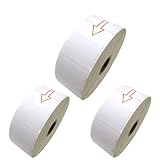 プリンタス ブラザー用 RDロール プレカット紙ラベル (感熱紙) RD-U06J1 互換品 40mm×60mm 蛍光増白剤不使用 1126枚入り 3個セット