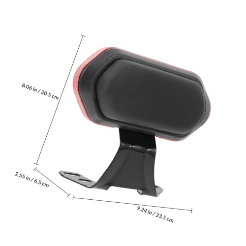 Coussin de dossier moto universel avec support passager arrière solide - 2