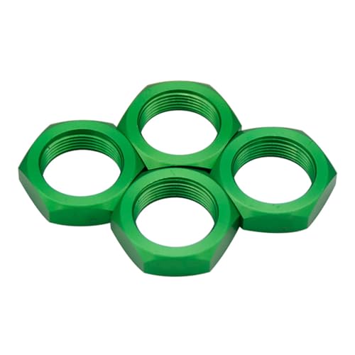 Kit écrous de roue 24mm vert pour réparer moyeu voiture RC 1/5 Rovan