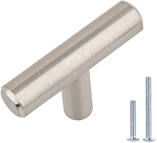 Amazon Basics AB3600-SN-10 Cabinet Knob, 10-pack, Satin Nickel