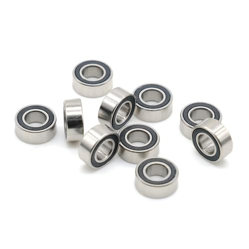 Roulement miniature MR63 2RS ABEC-7 de 3x6x2.5 mm pour micro-moteurs et modélisme, lot de 10