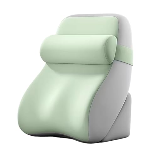 GiHaood Reading Pillow for Bed, Ergonomic Back Support Cushion with Cover