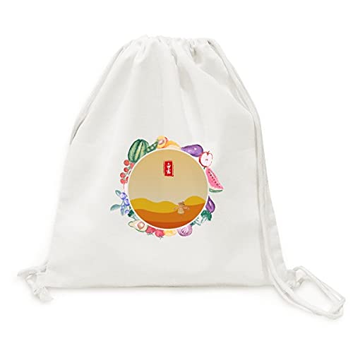 Sac en tissu pliable à sangle pour transporter facilement fruits et légumes
