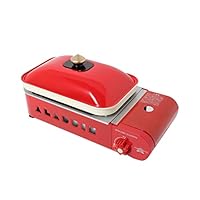 新品 アラジン SAG-RS21B ポータブル ガス ホットプレート 赤 ② ◇ポータブル ガス ホットプレート プチパン SAG-RS21B RD