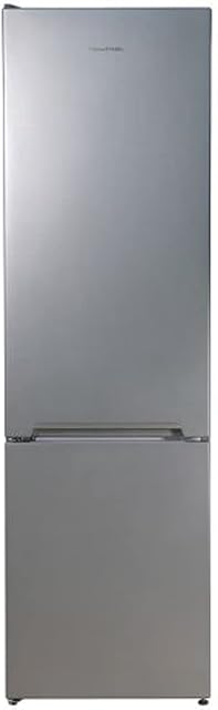 Russell Hobbs RH180FFFF55S Freestanding Frost Free Fridge Freezer with Adjustable Thermostat & Feet, 70/30 279L 180cm High, LED Light, 2 Year Guarantee, Silver