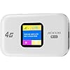 Hotspot móvil WiFi portátil, enrutador de viaje 4G, tarjeta SIM de alta velocidad de 150 Mbps (no proporciona) dispositivo de punto de acceso compatible con 8-11 usuarios, Internet portátil