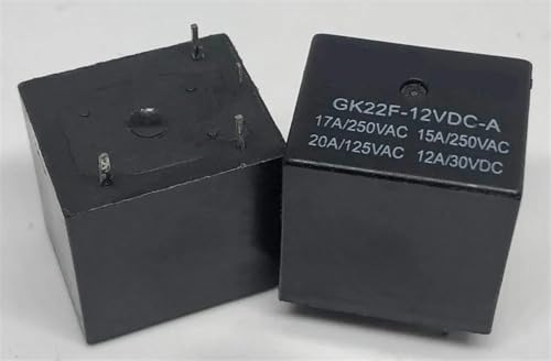 Relé GK22F-12VDC-A recambio de 4 pines para solucionar fallos de encendido