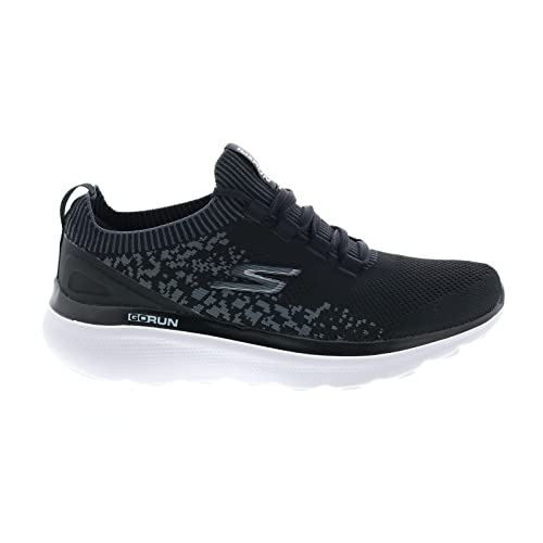 Skechers Womens Go Run Motion Black Athletic Running Shoes 10