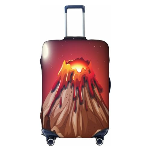 Volcano Eruption Luggage Cover for Suitcase, Suitcase Cover Protector Fit 29-32 Inch Luggage Travel Accessories, XL