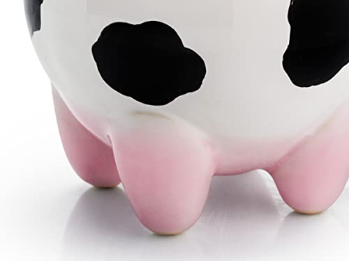 Caneca de cerâmica Vaquinha Mimosa Malhada 3d - 350 ml