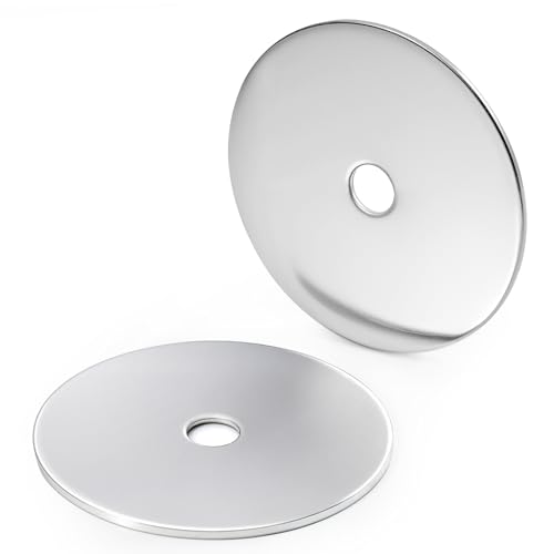 BNUOK 23PCS 1/4\" x 2\" Fender Washers, 304 Stainless Steel 18-8, Thickened 1/4 Fender Washer,1/4\" ID x 2\" OD