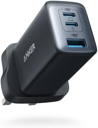 قابس نوع USB C، شاحن قوي 735 (Nano II 65W)، صغير الحجم وسريع، 3 م...