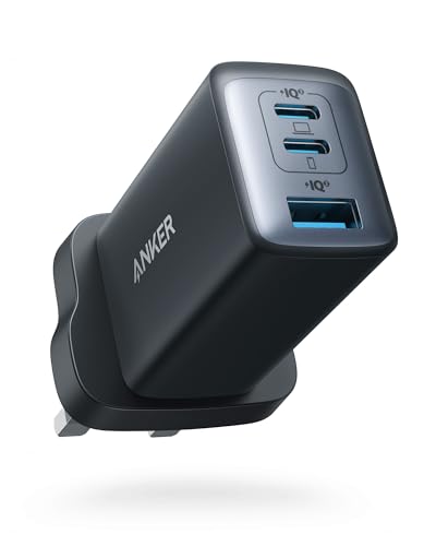 Anker 735 Charger (Nano II 65W) PPS 3-Port Fast Compact USB C Charger for MacBook Pro/Air iPad Pro Galaxy S26/S25/S24 Dell XPS 13 iPhone 17/16/15 Huawei Xiaomi Redmi Vivo Oppo