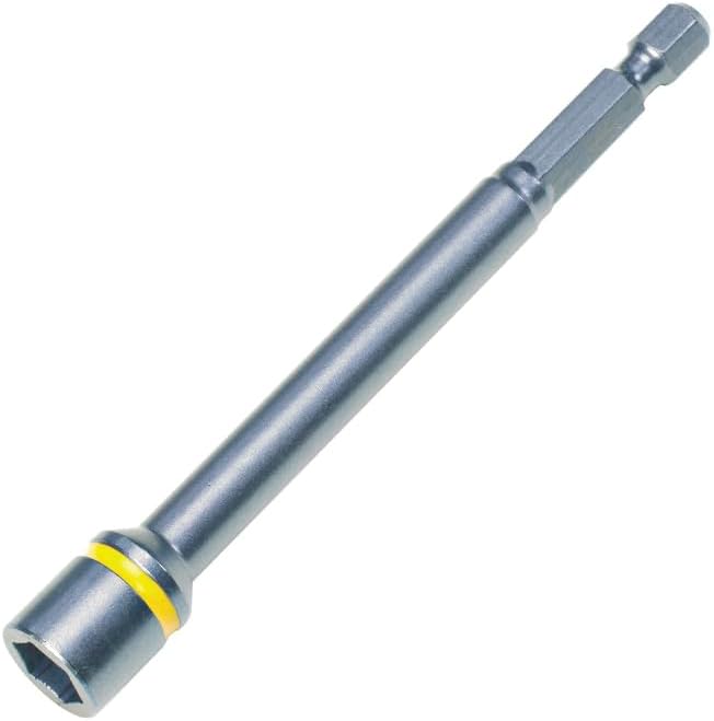 Malco GoBlue Hex Drivers 5/16" Set, 2",2-9/16", 4", 6" Shaft Lengths, 4 Piece Set, Spring Loaded Magnet, S2 Impact-Grade Hardened Steel (MALCOMBO10)