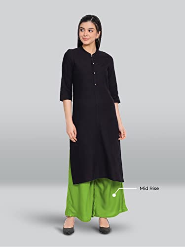 Image of Lyra Women's Regular Fit Mid Rise Pants