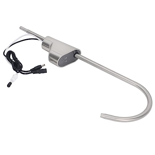 LOCADENCE Torneira de cozinha de toque de 24 V, display digital valor TDS Rotação de 360° DN10 Torne