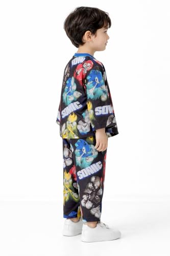 Image of 3BROS BodySuit /Dress for Boys /Girls Full Pajama & Casual Full Sleeves Night Suit Top Combo Kids Set