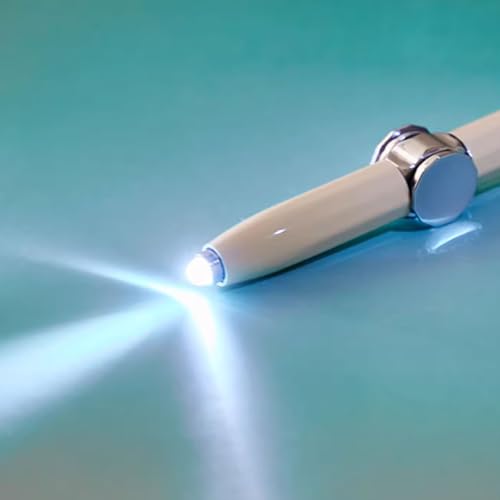 Bolígrafos de metal con LED de larga duración y acabado liso para una escritura clara 6