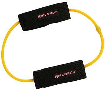 RipcordsResistance Exercise Bands: Yellow Leg Cord