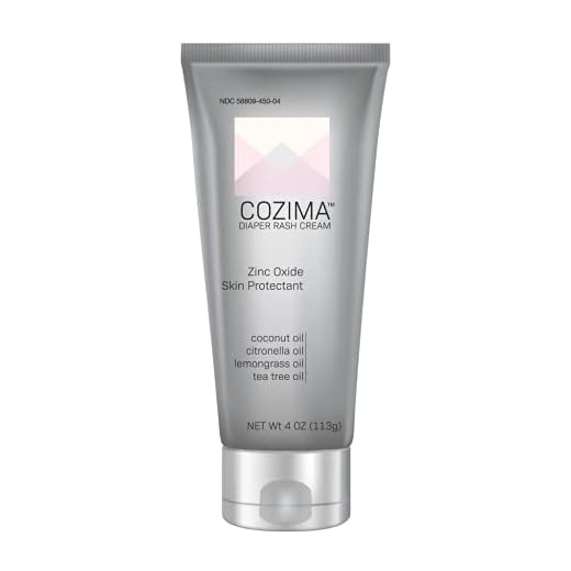 COZIMA Baby Diaper Rash Cream – Zinc Oxide 24% - Coconut Oil, Plus Other Skin Healing Ingredients to Help Heal, Protect and Prevent Diaper Rash and Skin Irritation – 4 oz