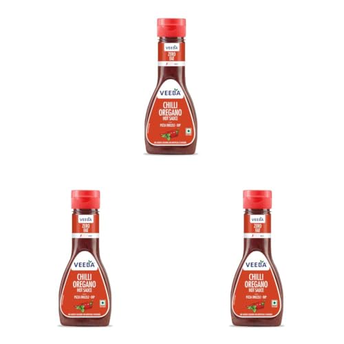 Image of VEEBA Sauces, Chilli Oregano Sauce, 350Gram (Pack of 3)