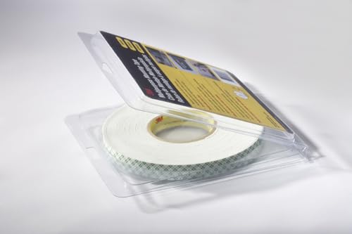 Image of 3M Double Coated Urethane Foam Tape 4016, Off White, 1 in x 36 yd, 62 mil, Retail Pack