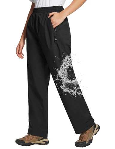 baleaf Regenhose Damen Wasserdicht 10000mm H2O Atmungsaktiv Überziehhose...