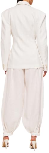 Ronny Kobo Women's Tailored Linen Cosette Blazer2