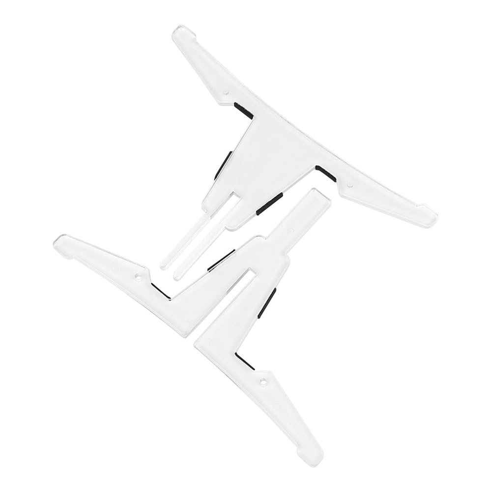 esowemsn 1PC Clear Portable Clarinet Stand Holder Detachable 4-Leg Support Stand Lightweight Flute Bracket Display Stand Musical Instrument Accessories