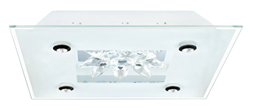 Preisvergleich Produktbild EGLO 93573 Deckenleuchte, Metall, Integriert, transparent