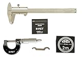 K-MET Mikrometer und Messschieber Set