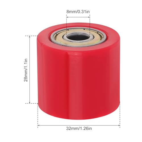 Windance MOT_60E 2Pcs 8Mm Chain Tensioner Guide Wheel, Drive Chain Pulley Roller thumb #1