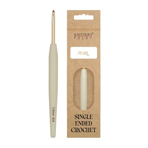 Knitter’s Pride Pearl Aluminum Crochet Hook –...