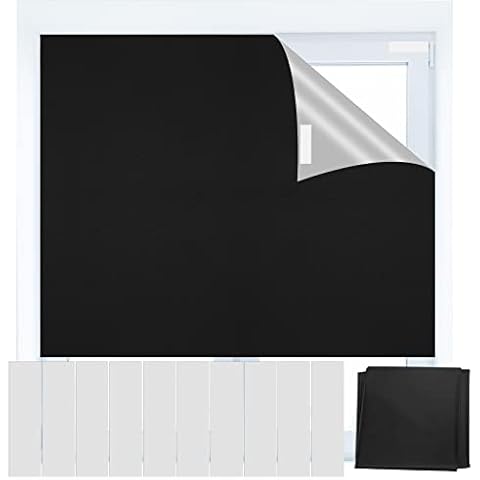 Portable Blackout Blinds with Adhesive Tapes Cover