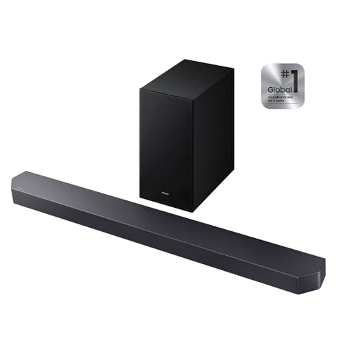 Samsung Q-Series Soundbar, HW-Q600F 3.1.2ch Soundbar, with Wireless Subwoofer, Dolby Audio/DTS Virtual:X, Q-Symphony & Game Pro Mode
