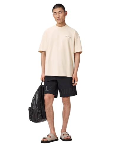Image of AllSaints Men's Underground Oversized Short Sleeve Crew Neck Shirt
