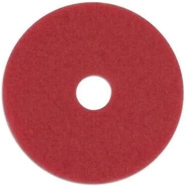 8395 20" Low-Speed Buffer Floor Pads - Red (5/CT) Fits/Intended for 3M 8395